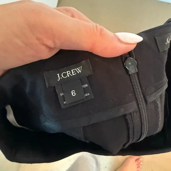 J. Crew No. 2 Pencil Black Skirt - Picture 4 of 6